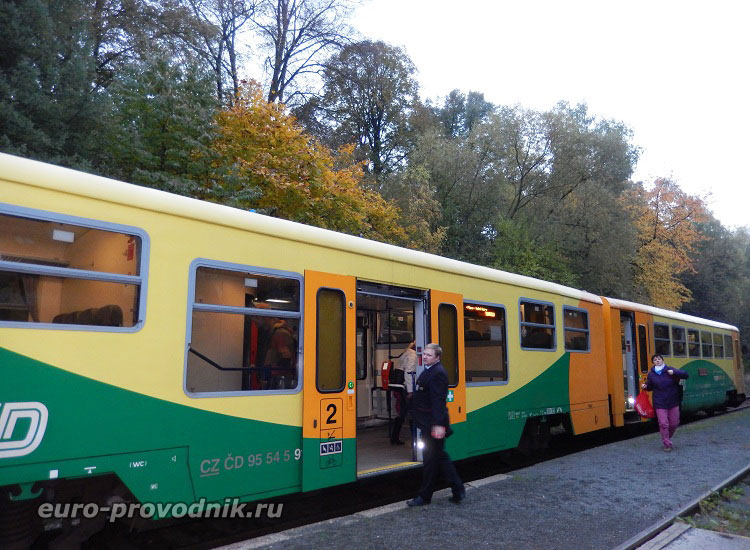 Поезда в Чехии