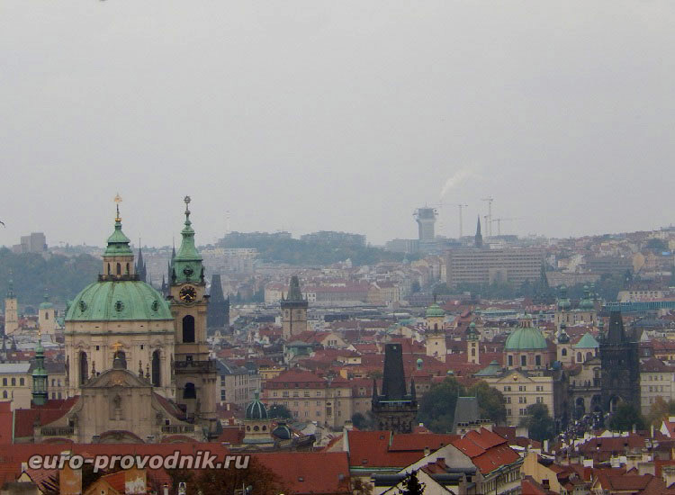 Прага. Башни Малой Страны