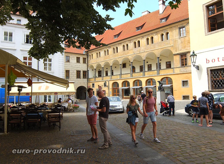 Тынский дворик в Праге